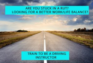 Train to be a driving instructor